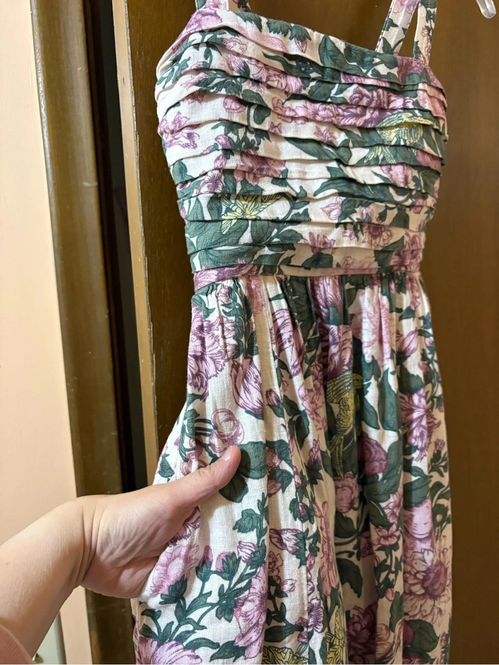 Abercrombie & Fitch Tiered Floral Maxi Dress